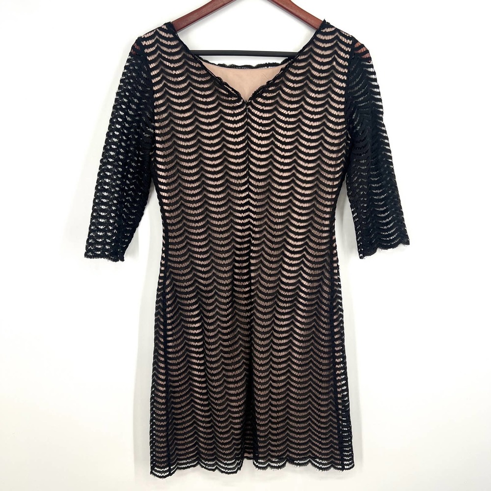 Ivanka Trump Womens Size 6 Black Business Dress Half Sleeve Professional Party - Picture 9 of 9
